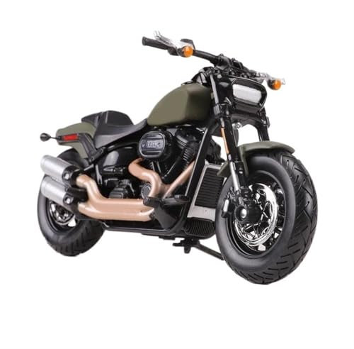 MPODYTSF Maßstabgetreues Modell Motorrad-Druckguss-Metallmodell, Geburtstagsgeschenk, Ornamente 1/18 Für Harley Für Davidson Für Fat Bob 114 2022
