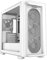 ASUS A23 Plus TG ARGB White microATX Boîtier PC (Ventilateurs ARGB préinstallés, Panneau Avant en Maille, Compatible avec Cartes mères avec Ports cachés, radiateurs 360 mm, Cartes Graphiques 380 mm,