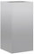 vidaXL Jardinera 40x40x80 cm de Acero galvanizado, macetero, Soporte para Plantas, lecho Elevado, Soporte para jardineras, Bandeja para Plantas