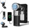 SP Space Player Ventilateur Portable à Refroidissement Rapide · Ventilateur à Main Rechargeable 9000mAh · 100 Niveaux · Câble Type-C Intégré · Écran LED · Inclinable 135°- Noir