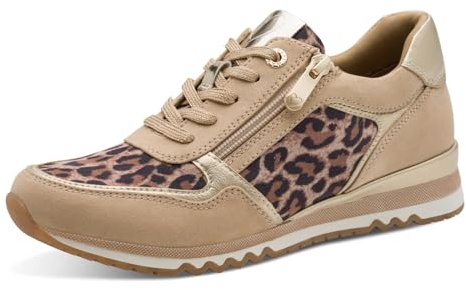 MARCO TOZZI Damen Sneaker weiches Feel Me Wechselfußbett weiches Innenfutter Vegan Modern