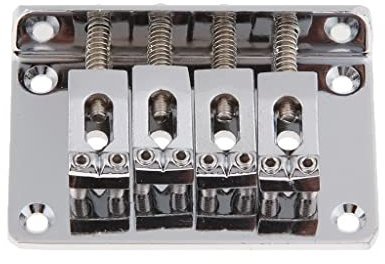 60mm 4 corde basso elettrico ukulele basso ponte accessori di ricambio