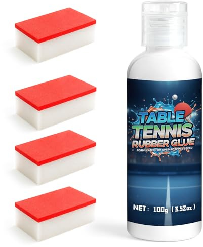 1DFAUL 100ml Table Tennis Glue, Quick Dry Racket Rubber & Blade Adhesive | Strong Bonding, Prevents Peeling, Ensure Structural Stability & Performance, for Assembly and Maintenance