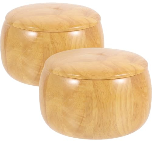 ERINGOGO 2 Stück Go Schachfiguren Aufbewahrungstopf Praktische und Leichte Go Schachbox für Zuhause und Schachspiel Zimmer