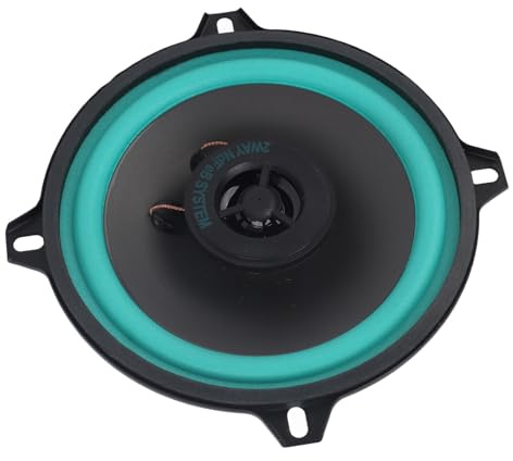 SENECESLI Universeller Auto-Stereo-Lautsprecher, Symmetrisches Spektrum, Kalotten-Hochtöner für Auto-Koaxial-Lautsprecher. 1 X Koaxial (5 Zoll (SKU VO-502))