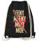 Fashionalarm Turnbeutel - Eeny Meeny Miny Moe | Rucksack zur Serie T-W-D als Geschenk Idee für Fans | Dead Walking Negan Glenn Lucille The Saviors, Schwarz One Size