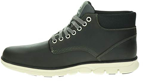 Timberland Bradstreet - Stivali Chukka Uomo, Grigio (Pewter Saddleback 60), 44 EU