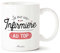 Manahia Mug Cadeau Infirmière - Je suis une Infirmière au Top - Avec Boite Kraft - 330 mL, Céramique - Imprimé en France - Tasse Merci - Remercier les Soignants - Cadeau Hôpital - Accouchement