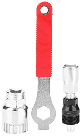Alomejor Tretlager Repair Tool High Carbon Stahl Bike Crank Extractor Tretlager Entferner für Fahrradhalter Repair Tool