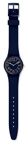 Swatch Femmes Analogique Quartz Suisse Montre avec Bracelet en Silicone GN262