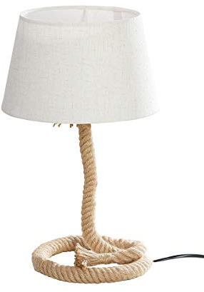 Gilde Lampada da tavolo, decorazione da spiaggia, decorazione da spiaggia, stile marittimo, altezza 40 cm