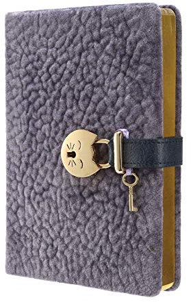 Victoria's Journals Miyaw Blockbuch Tagebuch 13x18 cm, violett