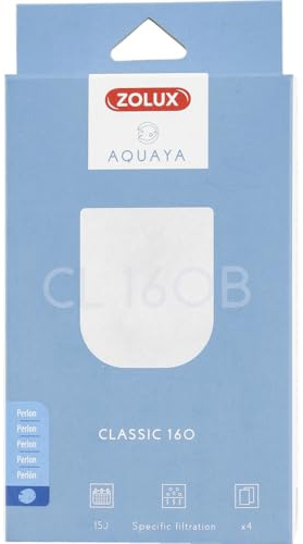 Zolux - Filtre perlon CL 160 B x 4 pour Pompe Classic 160. pour Aquarium. - ZO-330216
