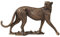 Uziqueif Leopard Ornament Kreative Textur Leopard Model Home Craft Dekoration Wohnzimmer Dekoration, Kreative Harz Haushalt Geparden Skulptur Ornamente,Standing Leopard