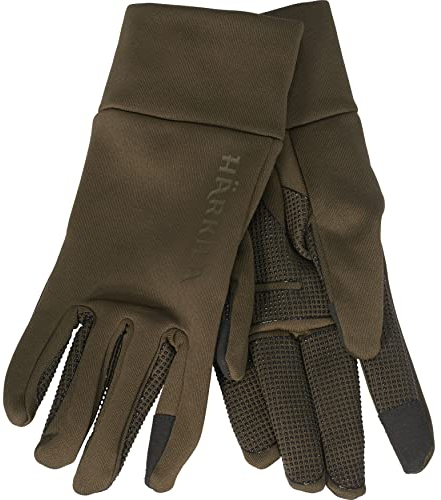 Härkila Power Stretch Handschuhe | Professionelle Jagd Kleidung & Jagd Zubehör für Herren & Damen | Skandinavische Qualität Made to Last | Willow Green, M