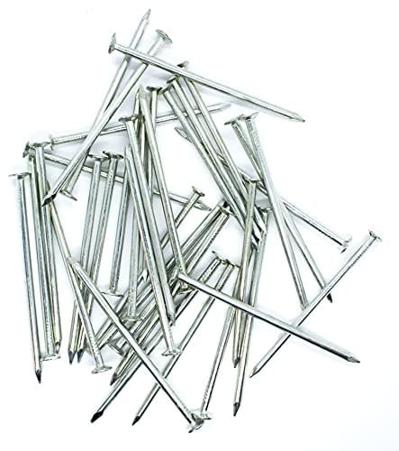 3.4mm x 90mm Long Multi Purpose Steel Zinc Nails Bright Finish (Pack of 20)