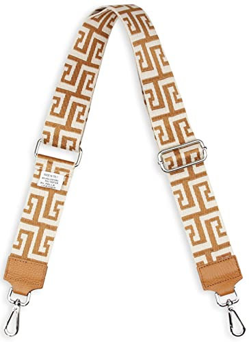 Schultergurt 5cm breit, Made in Italy, Schulterriemen für Taschen und Handtaschen, Verstellbarer Taschengurt für Damen und Herren, DIY Zubehör