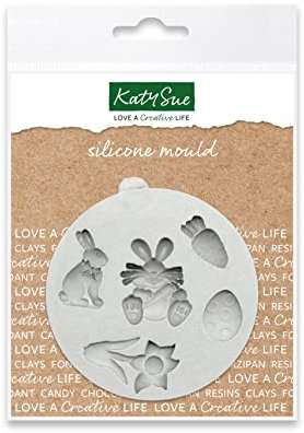 Katy Sue Miniature Easter Silicone Mould for Craft & Cake Decorating