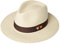 Sombrero Fabricado a Mano en España. Sombrero Hombre. Sombrero Mujer. Sombrero Bandera de España. (59, ala Media Beige)