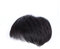 minkissy Men Wig Black Hair Piece Lifelike Overhead Replacement Block for Natural Look Seamless Bald Patch Hair Comfortable and Anti- for