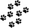 Auto Aufkleber Pfotenabdruck,Niedliche Katzenpfote Hundepfoten Aufkleber Pfoten Hund Katze Aufkleber Sticker Lustige Aufkleber Dekorativer Motorrad Aufkleber für Auto Dekoration Styling Aufkleber
