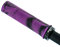 Unleazhed MTB Griffe G1 Lila-Schwarz | Griff-Set für Fahrräder | Twist-Color | Lock-On | rutschfest | Grip-Zone
