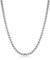 GoPaw Silber Kubanische Kette,Herren Damen Panzerkette Halskette,2/3/4/5/6 MM Breit Edelstahl Herren Ketten,LäNge 46/51/56/61/66/71CM FüR MäNner Jungen
