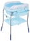 Chicco Cuddle & Bubble Bañera Bebé Ergonómica con Patas y Cambiador con Acolchado y Suave Reductor, Altura Regulable, Cierre Compacto, Organizador, Ocean Máx. 11 Kg