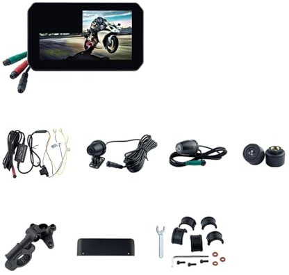 GPS-Navigationshalterung 5 Zoll Tragbare Navigation Geröll Motorrad Wireless Auto GPS Geröll Wasserdichtes Display Motorrad Handyhalter (Größe : C)