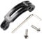 HSU Curved Extension Arm for GoPro, Aluminum Alloy Arced Camera Mount with 1/4 Screw Hole for most Action Cameras (7.6CM)