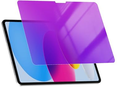 Gradient Privacy Displayschutzfolie für iPad Air 6th Generation (11 Zoll, M2 2024 Modell) Panzerglas für iPad Air 6 Gen Anti-Spy Private Glasfolie Anti-Blaulicht Blasenfrei Anti-Kratzer