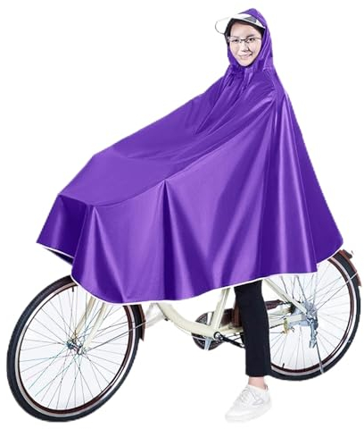 YCYNPXIR Poncho de Vélo Pouvant Couvrir Tout le Vélo, Imperméable, Imperméable Pour Voyager la Saison Des Pluies, Imperméable en Taille Unitaire Pour Adultes/1