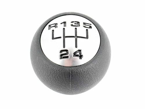 Autocraft - Pomo de palanca de cambios (5 velocidades, compatible con Peugeot 307 308 407 3008 5008 807 Partner C3 II C3 Picasso C4 II C5 III C8 Berlingo Jumpy Scudo Ulysse Mokka DS4 2403Q5)