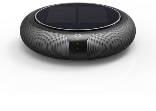 Zilimontt Purificador solar portátil, purificador de coche con iones negativos, purificador de aire de energía solar, purificador de aire para el hogar, dormitorio, coche, filtro de aire portátil para