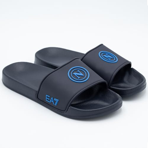 SSC NAPOLI Hausschuhe 2024/2025, Uni Erwachsene, Marineblau, 41