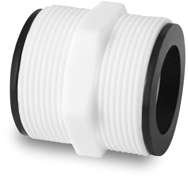 Lyreh Adaptateur de Tuyau Piscine, 1,5 Connecteur de Tuyau Fendu de Piscine avec Joints Raccords de Tuyau d'Aspirateur de Piscine Compatible avec Les Piscines Creusées Intex et Coleman