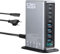 Cargador USB C 520 W, Cargador USB Múltiple de 8 Puertos, Fuente de Alimentación con Cargadores 4-C y 4-A, 100 W Carga Rápida PD+QC PPS, Compatible con Mac-Book/i-Phone 16/15/i-Pad/Sam-sung/Hua-wei