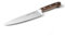 HEISO Kochmesser mit 21cm Klingenlänge, Geschmiedetes Allzweckmesser mit Griff auf Walnussholz, Made in Solingen - Germany