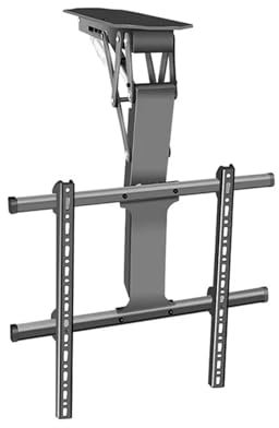DRJBBODVQ 50-75 Zoll Decken-TV-Lift, Fernbedienung, Rotation, DT500-Halterung, Halterung, verstellbare Installation, Wandhalterung