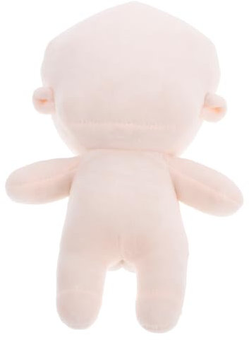 YARNOW Cotton Doll Blank Body Handgemachte Stoffpuppe für Kreative Puppenherstellung Weicher Plüschkörper für Sammler Vielseitig Einsetzbar