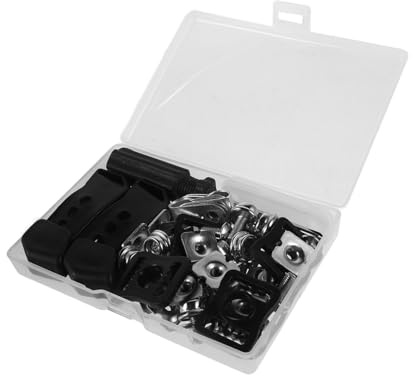 SEWOART 49 Stück Teiliges Helm Reparaturset mit Gummidichtungen Schrauben Muttern und Schraubendreher für Football Hockey Baseball Helme Vielseitiges Visier Clip Zubehör