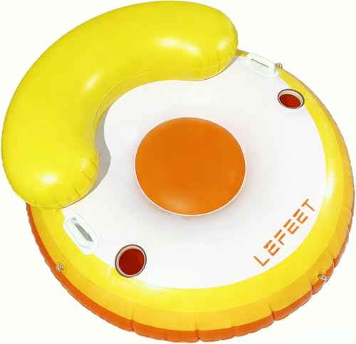 LEFEET Inflatable Sofa Floating Dock with Wireless Remote Control, Compatible C1 Water Scooter, Inflatable Water Hammock Pool Float for Adults, Lake Boat Ocean Swimming Pool Lounge Float
