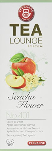 TEEKANNE TEALOUNGE System Sencha Flower No. 401, 6er Pack (6 x 12 g)