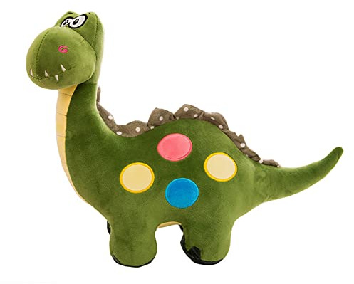 EQLEF 1 Pedazo Verde Lindo Dinosaurio Juguetes de Peluche para niño (Verde)
