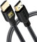 PowerBear Cable HDMI 4K 2 m | Paquete de 2, Alta velocidad, nylon trenzado y conectores de oro, 4K @ 60Hz, Ultra HD, 2K, 1080P, ARC y CL3 Clasificado | para el ordenador portátil, monitor y más