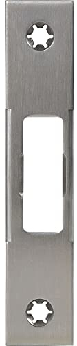 Schließblech für MFV Secury 2-flg. Flach 24 x 3 x 120 mm Zusatzfalle, Edelstahl