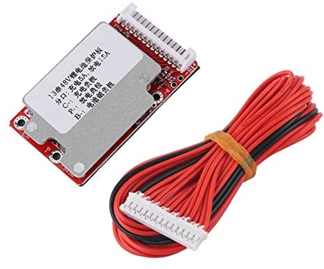 Lithium Battery Board, Akozon Li-Ion Li-Polymer Battery Pack Board for 13S 48V/54.6V Batteries