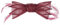 Seeberger Alicia Haarclip mit Federn Haarschmuck Kopfschmuck (One Size - rot)