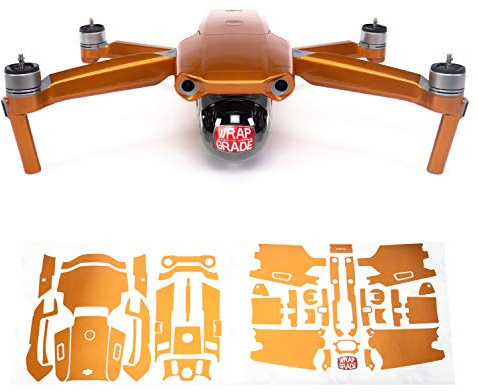 Wrapgrade Main Unit Skin kompatibel mit DJI Mavic Air 2 (Butterfly Copper)