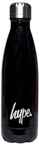 Hype Bouteille d'eau en métal noir